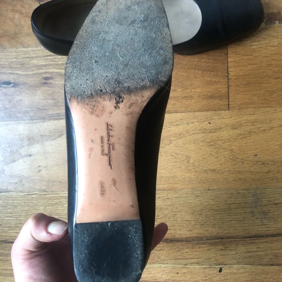 Vintage Salvatore Ferraragamo block heel - Picture 3 of 4